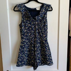 Everly Floral Romper